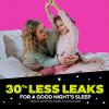imageNinjamas Girls Bedwetting Nighttime Underwear  Size SM 3870 lbs 14 Count Overnight Protection Ultra Absorbent HypoallergenicLarge