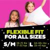 imageNinjamas Girls Bedwetting Nighttime Underwear  Size SM 3870 lbs 14 Count Overnight Protection Ultra Absorbent HypoallergenicLarge