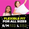imageNinjamas Girls Bedwetting Nighttime Underwear  Size SM 3870 lbs 14 Count Overnight Protection Ultra Absorbent HypoallergenicLarge
