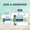 imagePampers Baby Diapers  Pure Protection  Size 7 88 Count for up to 100 Leakproof Premium Plantbased Skin ProtectionNewborn