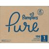 imagePampers Baby Diapers  Pure Protection  Size 7 88 Count for up to 100 Leakproof Premium Plantbased Skin ProtectionSize 1