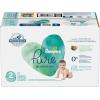 imagePampers Baby Diapers  Pure Protection  Size 7 88 Count for up to 100 Leakproof Premium Plantbased Skin ProtectionSize 2