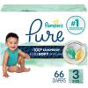 imagePampers Baby Diapers  Pure Protection  Size 7 88 Count for up to 100 Leakproof Premium Plantbased Skin ProtectionSize 3