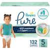 imagePampers Baby Diapers  Pure Protection  Size 7 88 Count for up to 100 Leakproof Premium Plantbased Skin ProtectionSize 5