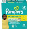 imagePampers Baby Diapers  Swaddlers  Size 6 16 Count Ultra Absorbent Disposable Infant DiaperSize 1
