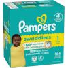 imagePampers Baby Diapers  Swaddlers  Size 6 16 Count Ultra Absorbent Disposable Infant DiaperSize 1