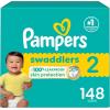 imagePampers Baby Diapers  Swaddlers  Size 6 16 Count Ultra Absorbent Disposable Infant DiaperSize 2