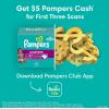 imagePampers Cruisers Diapers  Size 7 One Month Supply 88 Count Disposable Active Baby Diapers with Custom StretchSize 4