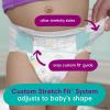 imagePampers Cruisers Diapers  Size 7 One Month Supply 88 Count Disposable Active Baby Diapers with Custom StretchSize 6