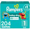 imagePampers Diapers  Baby Dry  Size 7 108 Count Absorbent Disposable Infant Diaper Packaging May VarySize 1