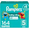 imagePampers Diapers  Baby Dry  Size 7 108 Count Absorbent Disposable Infant Diaper Packaging May VarySize 5
