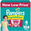 imagePampers Diapers  Swaddlers 360  Size 6 92 Count for up to 100 Leakproof Premium Skin Protection Packaging May VarySize 4