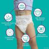 imagePampers Pull On Cruisers 360 Fit Disposable Baby Diapers Size 7 2 Months Supply 2 x 88 Count with Sensitive Water Based Baby Wipes 12X Multi Pack PopTop and Refill 1008 CountSize 5