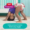 imagePampers Pull On Cruisers 360 Fit Disposable Baby Diapers Size 7 2 Months Supply 2 x 88 Count with Sensitive Water Based Baby Wipes 12X Multi Pack PopTop and Refill 1008 CountSize 6