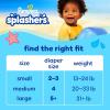 imagePampers Swim Diapers  Splashers  Size 5 17 Count GapFree Disposable Baby Swimming PantsSize 4