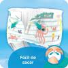 imagePampers Swim Diapers  Splashers  Size 5 17 Count GapFree Disposable Baby Swimming PantsSmall