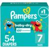 imagePampers Diapers  Baby Dry  Size 7 108 Count Absorbent Disposable Infant Diaper Packaging May VarySize 7