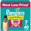 imagePampers Diapers  Swaddlers 360  Size 6 92 Count for up to 100 Leakproof Premium Skin Protection Packaging May VarySize 7
