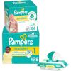 imagePampers Swaddlers Disposable Baby Diapers Size 6 108 Count with Sensitive Water Based Baby Wipes 4X PopTop Packs 336 CountSize 1  4X