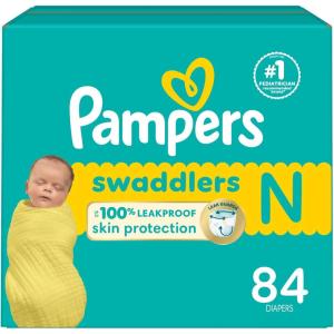 imagePampers Baby Diapers  Swaddlers  Size 6 16 Count Ultra Absorbent Disposable Infant DiaperNewborn