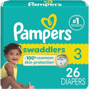 imagePampers Baby Diapers  Swaddlers  Size 6 16 Count Ultra Absorbent Disposable Infant DiaperSize 3