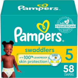imagePampers Baby Diapers  Swaddlers  Size 6 16 Count Ultra Absorbent Disposable Infant DiaperSize 5