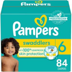 imagePampers Baby Diapers  Swaddlers  Size 6 16 Count Ultra Absorbent Disposable Infant DiaperSize 6