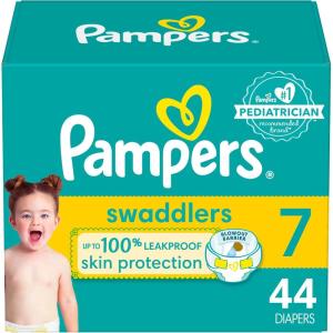 imagePampers Baby Diapers  Swaddlers  Size 6 16 Count Ultra Absorbent Disposable Infant DiaperSize 7