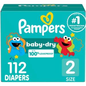 imagePampers Diapers  Baby Dry  Size 7 108 Count Absorbent Disposable Infant Diaper Packaging May VarySize 2