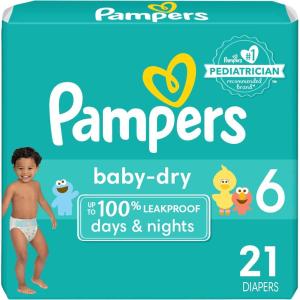 imagePampers Diapers  Baby Dry  Size 7 108 Count Absorbent Disposable Infant Diaper Packaging May VarySize 6