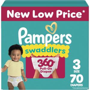 imagePampers Diapers  Swaddlers 360  Size 6 92 Count for up to 100 Leakproof Premium Skin Protection Packaging May VarySize 3