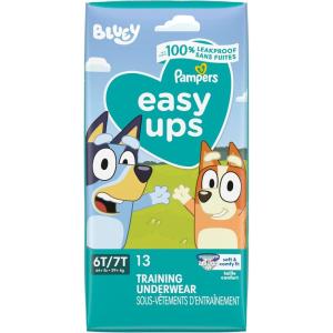 imagePampers Training Pants  Easy Ups Boys ampamp Girls Bluey  Size 2T3T 140 Count Childrens Potty Underwear Packaging May Vary6T7T