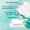 imagePampers Baby Wipes Aqua Pure 99 waterbased wipes Hypoallergenic and Unscented Baby Wipes 672 Wipes Total 12 FlipTop Packs56 Count Pack of 1
