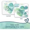 imagePampers Baby Wipes Aqua Pure 99 waterbased wipes Hypoallergenic and Unscented Baby Wipes 672 Wipes Total 12 FlipTop Packs56 Count Pack of 10