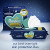 imagePampers Baby Wipes Swaddlers Sweet Dreams 12X 672 CountLavender