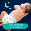 imagePampers Disposable Diapers Size 4 Swaddlers 150 Count  Overnight 58 Count