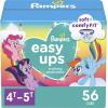 imagePampers Training Pants  Easy Ups Girls ampamp Boys  Size 4T5T 104 Count My Little Pony Potty Underwear Packaging May Vary4T5T
