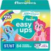 imagePampers Training Pants  Easy Ups Girls ampamp Boys  Size 4T5T 104 Count My Little Pony Potty Underwear Packaging May Vary5T6T