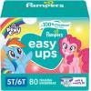 imagePampers Training Pants  Easy Ups Girls ampamp Boys  Size 4T5T 104 Count My Little Pony Potty Underwear Packaging May Vary5T6T