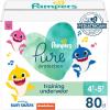 imagePampers Training Pants  Pure Protection  Size 2T3T 60 Count Baby Shark Premium Hypoallergenic Potty Underwear4T5T
