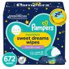 imagePampers Baby Wipes Swaddlers Sweet Dreams 12X 672 CountLavender