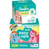 imagePampers Easy Ups and Baby Wipes  Pull On Disposable Potty Training Underwear for Girls and Boys Size 7 5T6T 84 Count ONE MONTH SUPPLY with Sensitive Wipes 6X PopTop Packs 336 Count2T3T Size 4  6X