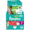imagePampers Pull On Cruisers 360 Fit Disposable Baby Diapers Size 4 One Month Supply 144 Count with Free ampamp Gentle Baby Wipes 12 FlipTop Packs 936 Wipes TotalSize 7