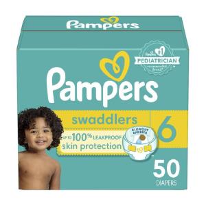 imagePampers Pampers Swaddlers Diapers Size 6 50 Count 50 Count