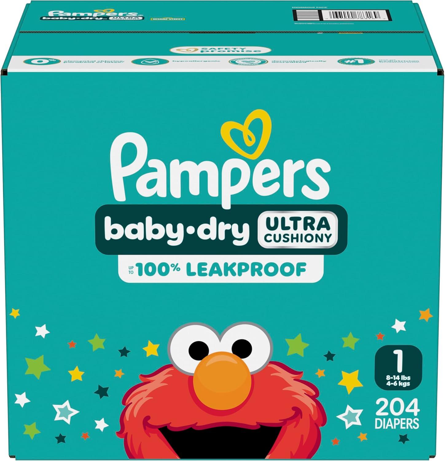 imagePampers Diapers  Baby Dry  Size 6 21 Count Absorbent Disposable Infant Diaper Packaging May VarySize 1
