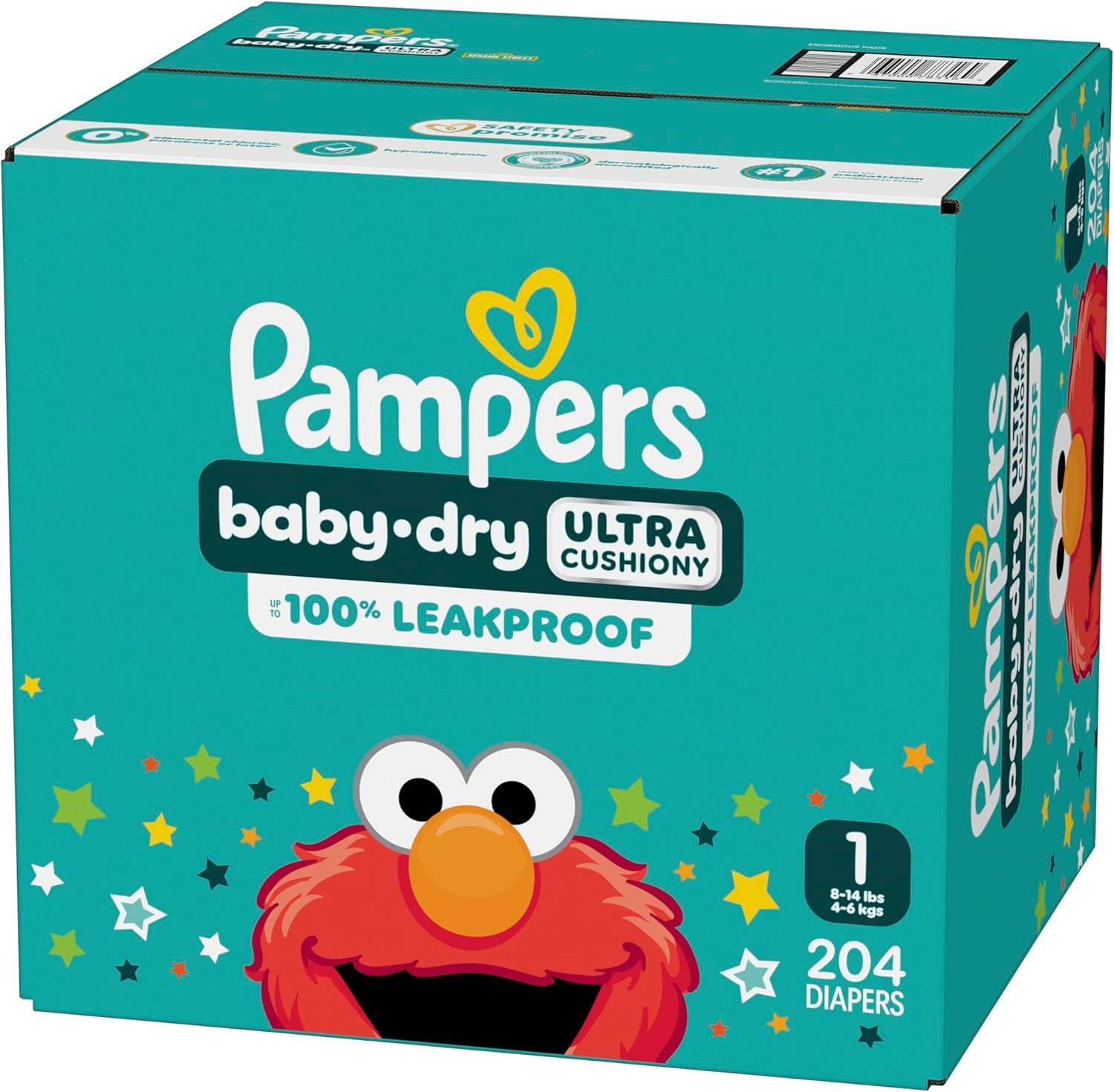 imagePampers Diapers  Baby Dry  Size 6 21 Count Absorbent Disposable Infant Diaper Packaging May VarySize 1