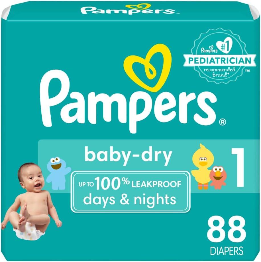 imagePampers Diapers  Baby Dry  Size 6 21 Count Absorbent Disposable Infant Diaper Packaging May VarySize 1