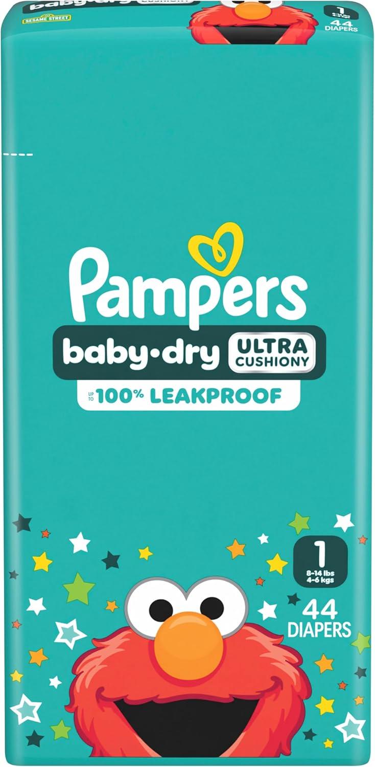 imagePampers Diapers  Baby Dry  Size 6 21 Count Absorbent Disposable Infant Diaper Packaging May VarySize 1