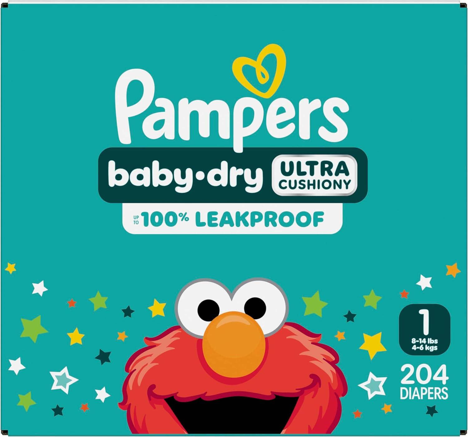 imagePampers Diapers  Baby Dry  Size 6 21 Count Absorbent Disposable Infant Diaper Packaging May VarySize 1