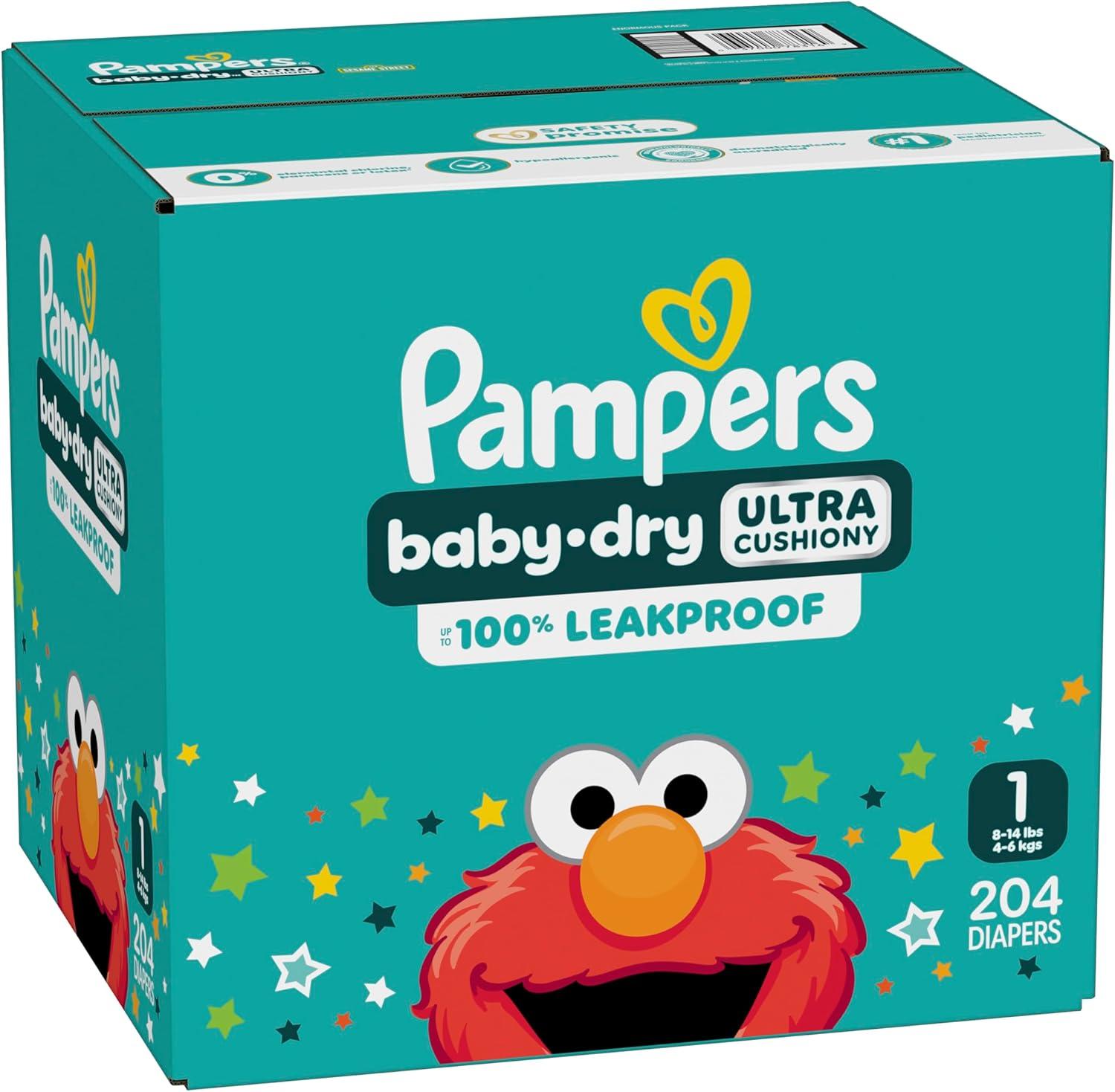 imagePampers Diapers  Baby Dry  Size 6 21 Count Absorbent Disposable Infant Diaper Packaging May VarySize 1